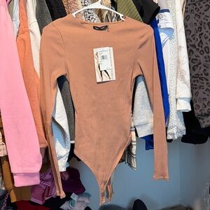 Naked Wardrobe Coco Ribbed Bodysuit